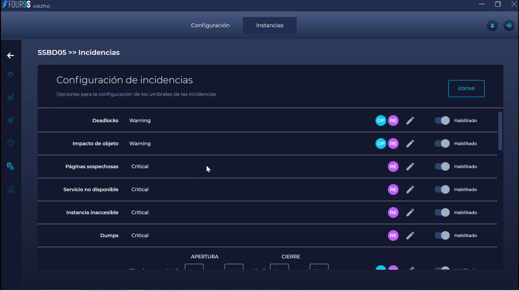 Video thumbnail: Quick view of Four9s Incidents panel and its integration with Replay functionality for SQL problem resolution.